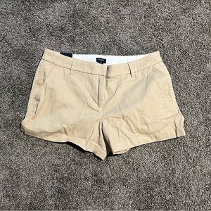J. Crew Classic Tan 3.5” Chino Shorts